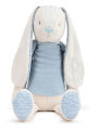 Linen Plush Blue Bunny