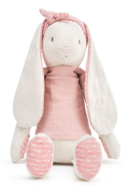 linen bunny doll