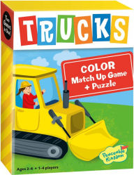 Trucks Match Up Game + Puzzle