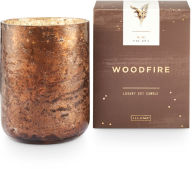 Title: Woodfire Luxe Sanded Mercury Candle