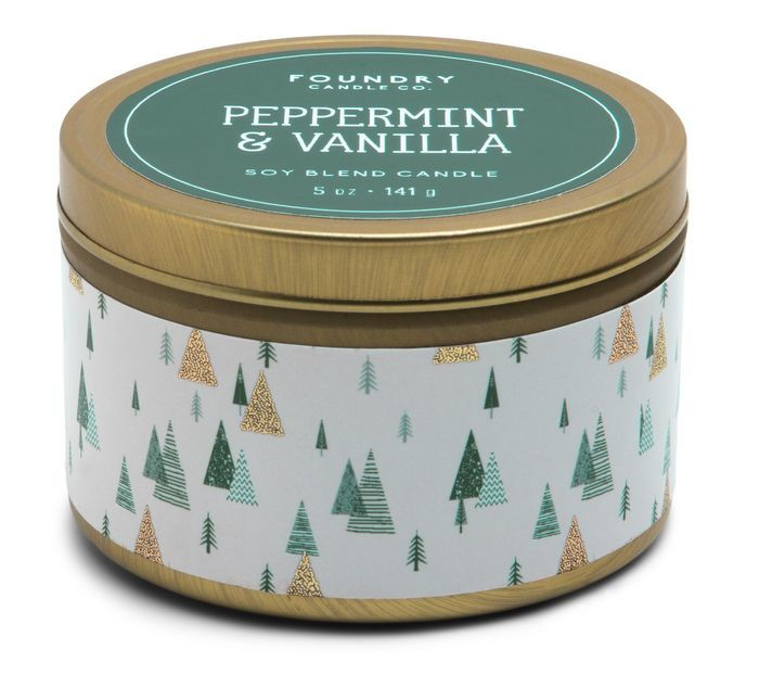 Peppermint & Vanilla Tin Candle by Paddywax Barnes & Noble®