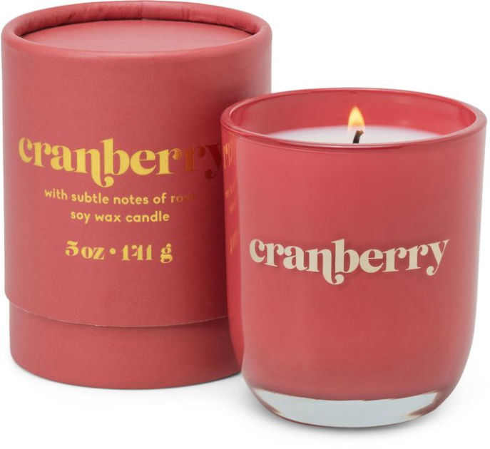 Brick Red Glass Petite Candle Cranberry by Paddywax Barnes & Noble®