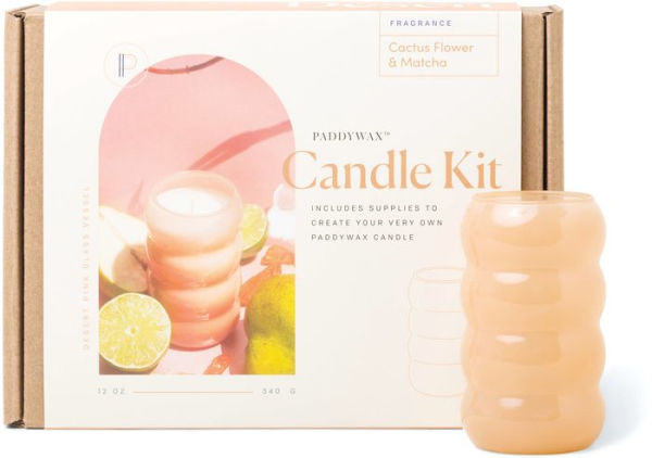 Candle Making Kit - Cactus Flower & Matcha