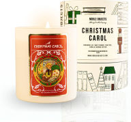 Title: Christmas Carol Literary Candle