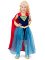 Dc Super Hero Girls Supergirl Formal Dress- Size - S