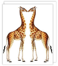 Title: Giraffe Blank Greeting Card