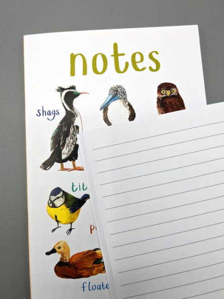 Cheeky Birds Recycled Notebook