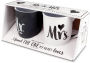 Ceramic Mugs - Two Pack - Handwritten Mr. & Mrs.