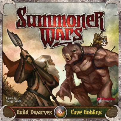 Summoner Wars Guild Dwarves vs Cave Goblins