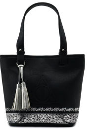 Title: HP Deathly Hallows Symbol Black Tote