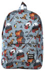 Harry Potter Relics Tattoo All Over Print Backpack