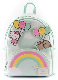 Title: Pusheen X Hello Kitty Balloons and Rainbow Mini Backpack