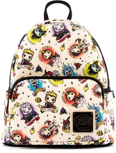 Loungefly Disney Hot Cocoa AOP Mini Backpack