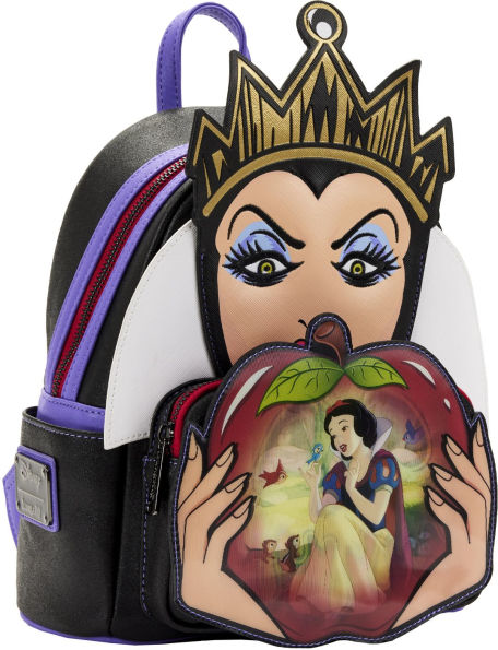 DISNEY VILLAINS SCENE EVIL QUEEN APPLE MINI BACKPACK