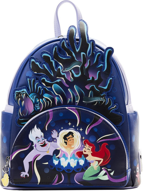 Loungefly Exclusive Disney buy Little Mermaid Sebastian Movable Backpack