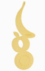 Poketo Brass Bookmark - Banana Stack