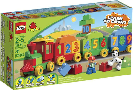 LEGO DUPLO Learning Play Number Train 10558