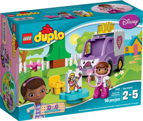 LEGO DUPLO brand Doc McStuffins Rosie the Ambulance 10605