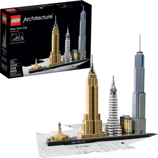 Display Case for LEGO® Architecture: New York Skyline (21028) — Wicked Brick