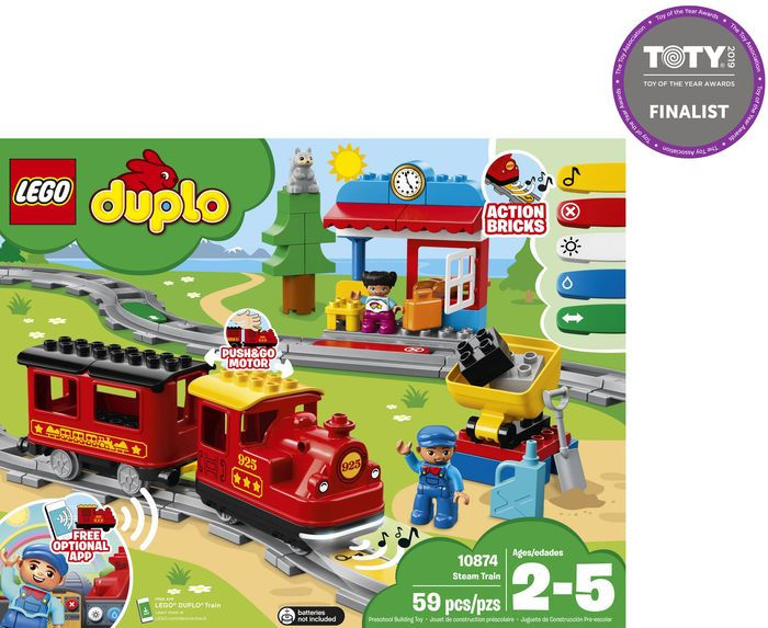 lego duplo town steam train 10874
