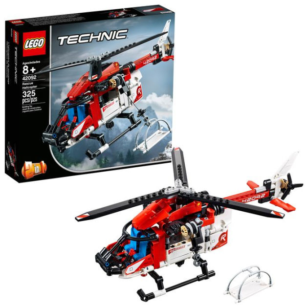 Brun Afbrydelse nederlag LEGO Technic Rescue Helicopter 42092 (Retired) by LEGO Systems, Inc. |  Barnes & Noble®