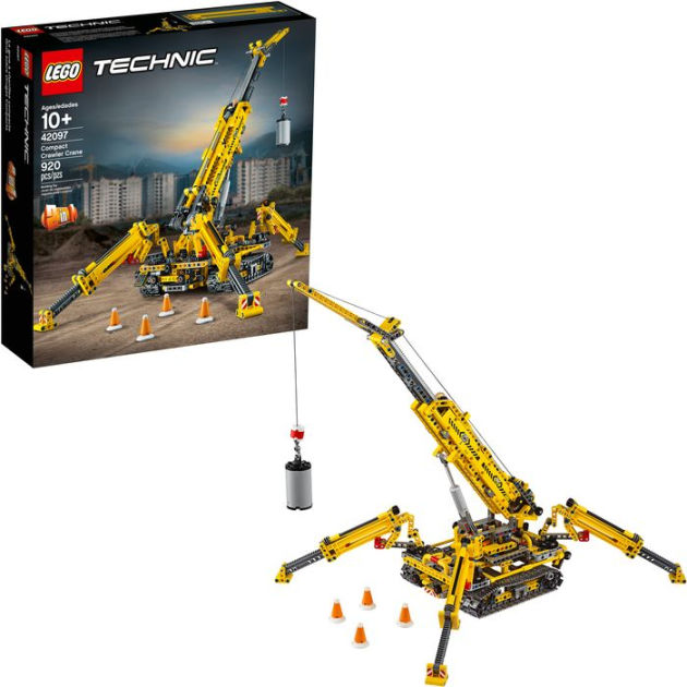 lego technic blue crane