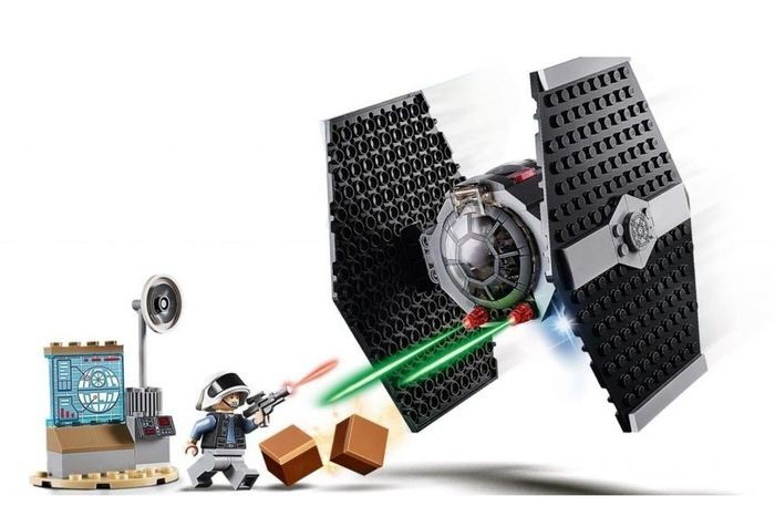 lego tie fighter attack