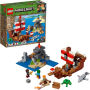 LEGO Minecraft The Pirate Ship Adventure 21152