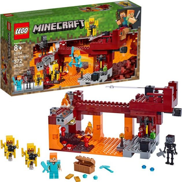 Lego Minecraft The Blaze Bridge By Lego Systems Inc Barnes Noble