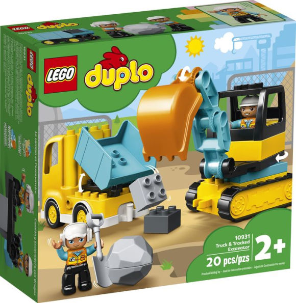 LEGO DUPLO Town Truck & Tracked Excavator 10931