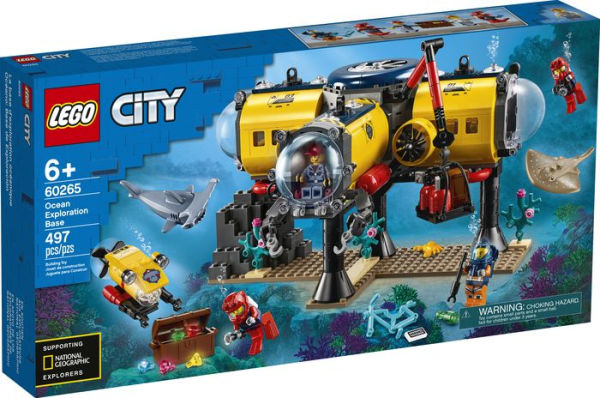 LEGO City Oceans Ocean Exploration Base 60265 (Retiring Soon)