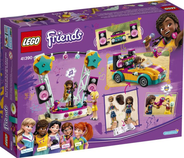 LEGO Friends Andrea's Car & Stage 41390