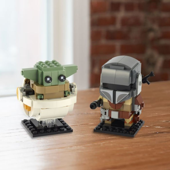 LEGO BrickHeadz Star Wars - The Mandalorian & the Child 75317 (Retiring Soon)