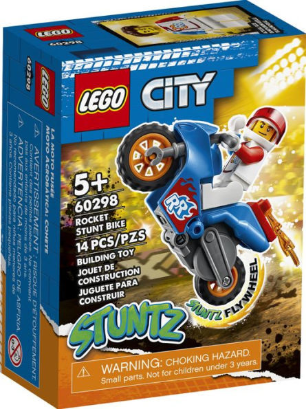 LEGO® City Stuntz Rocket Stunt Bike 60298 (Retiring Soon)