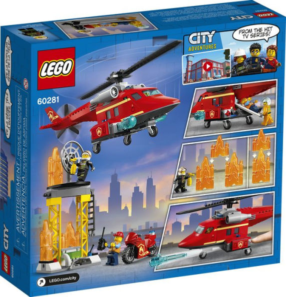 LEGO® City Fire Rescue Helicopter 60281 (Retiring Soon)