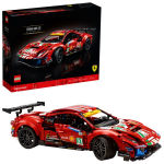 Alternative view 1 of LEGO Technic Ferrari 488 GTE AF Corse #51 42125