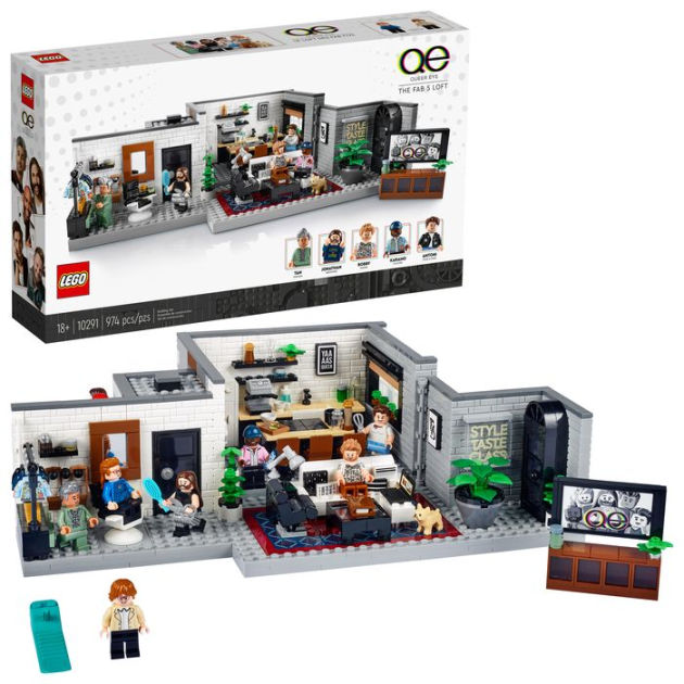 LEGO Creator Expert Queer Eye The Fab 5 Loft 10291 (Retiring Soon) by LEGO  Systems Inc.