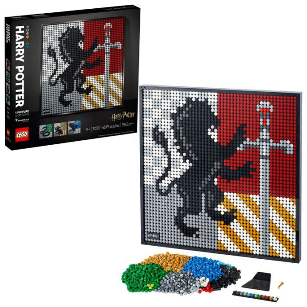 LEGO® ART Harry Potter Hogwarts Crests 31201 (Retiring Soon) by LEGO  Systems Inc.