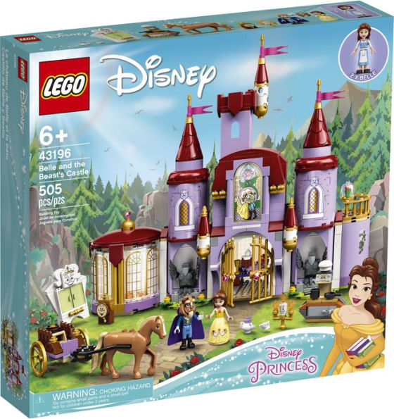 LEGO® Disney Princess Belle and the Beast's Castle 43196