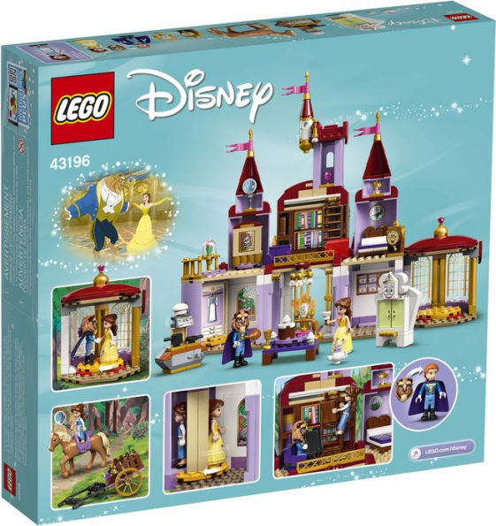 LEGO® Disney Princess Belle and the Beast's Castle 43196
