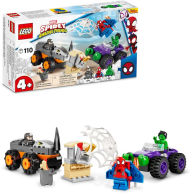 Title: LEGO Marvel Hulk vs. Rhino Truck Showdown 10782