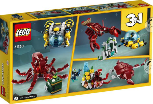 LEGO Creator Sunken Treasure Mission 31130