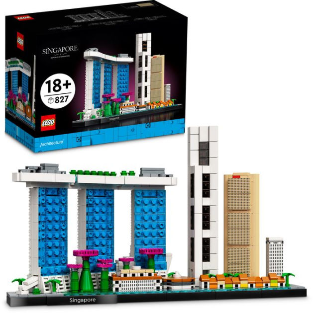 panik offentliggøre til LEGO Architecture Singapore 21057 by LEGO Systems Inc. | Barnes & Noble®