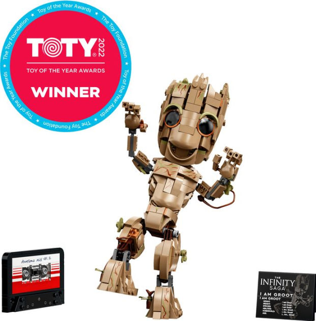LEGO Super Heroes I am Groot 76217 (2022 Toy of the Year Award Winner) by  LEGO Systems Inc.