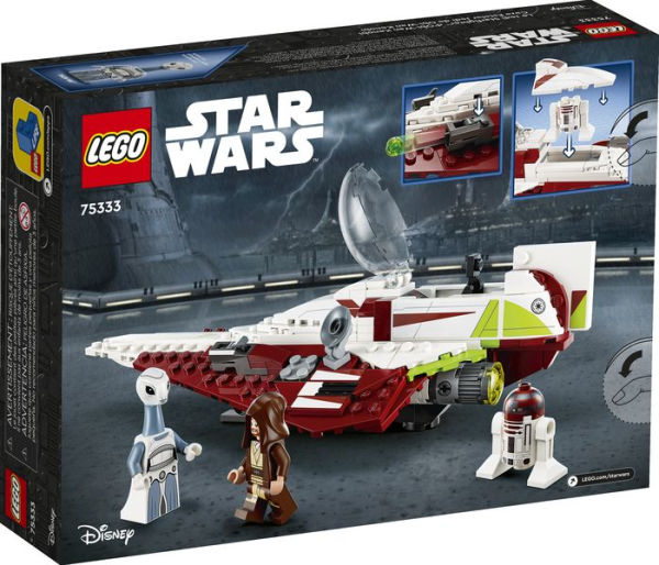 LEGO Star Wars Obi-Wan Kenobi's Jedi Starfighter 75333