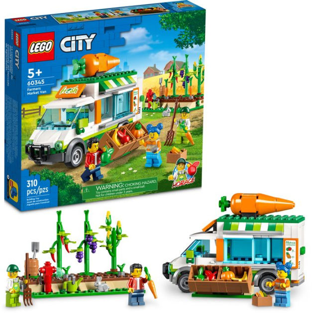 LEGO City Farm Farmers Market Van 60345 (Retiring Soon) by LEGO
