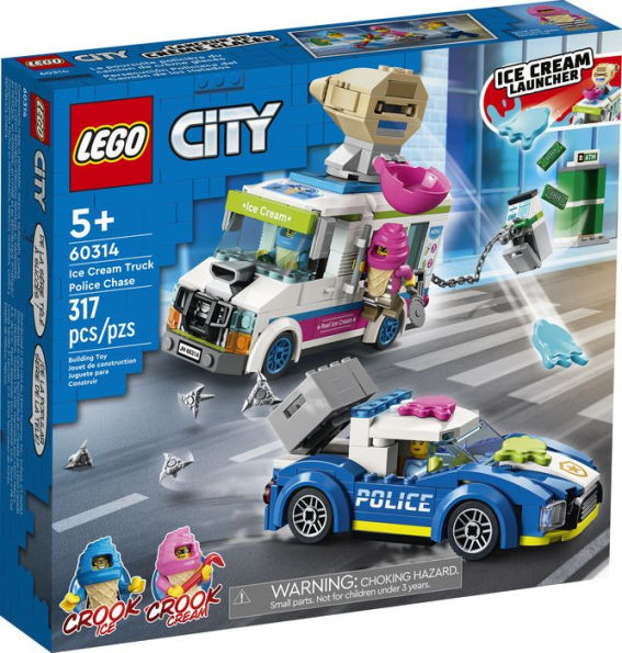 LEGO City Police Ice Cream Truck Police Chase 60314 (Retiring Soon)