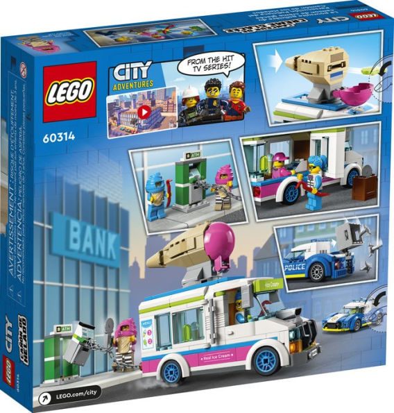 LEGO City Police Ice Cream Truck Police Chase 60314 (Retiring Soon)