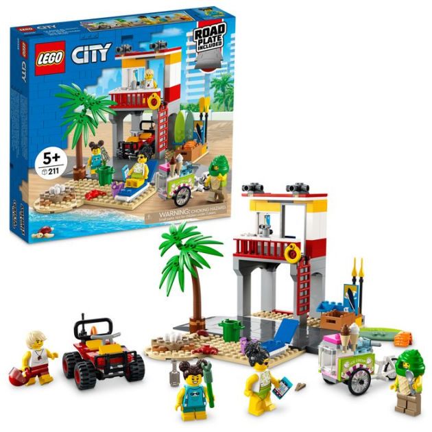 Oefening Stal commando LEGO My City Beach Lifeguard Station 60328 (Retiring Soon) by LEGO Systems  Inc. | Barnes & Noble®