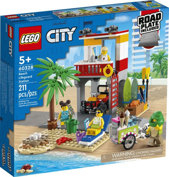 LEGO My City Beach Lifeguard Station 60328 (Retiring Soon)